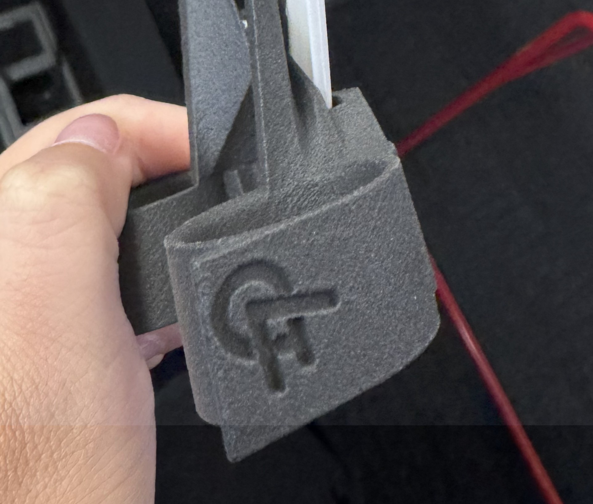 Eating tool with LTC image logo