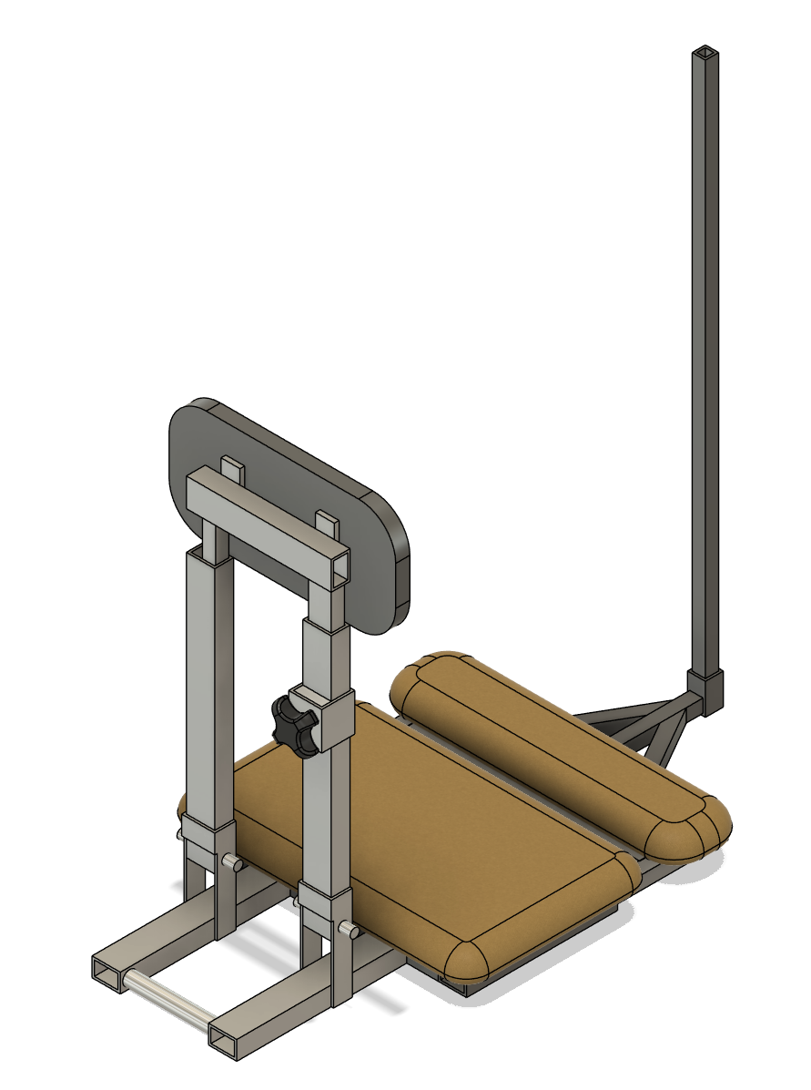 Original CAD model of chair